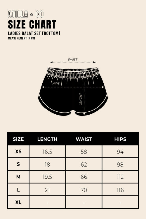 LADIES BALAT SET