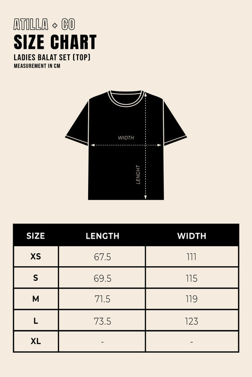 LADIES BALAT SET