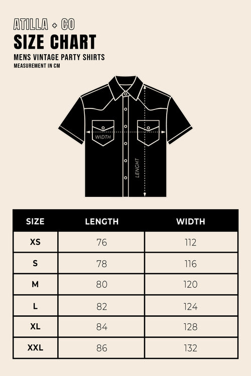 MENS VINTAGE PARTY SHIRTS