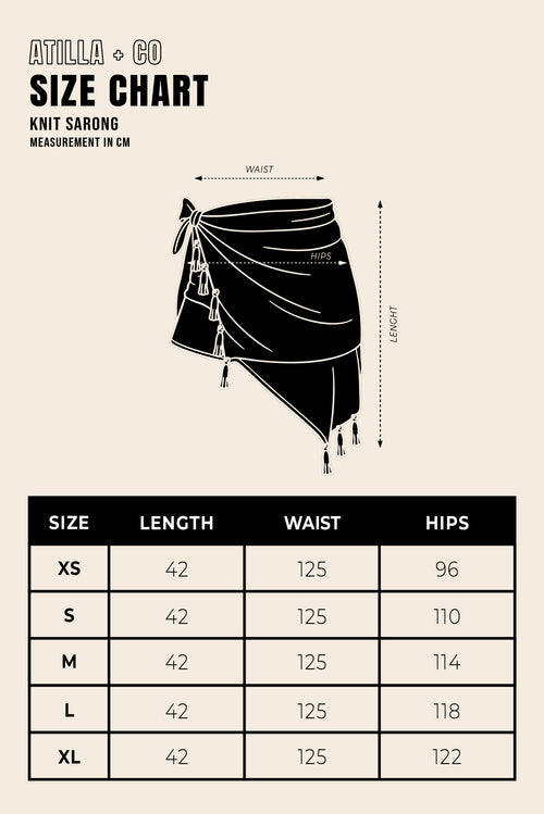 KNIT SARONG