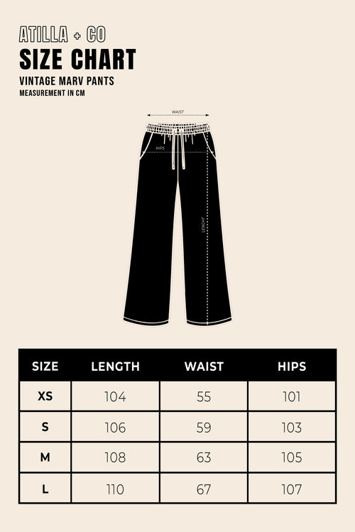 VINTAGE MARV PANTS