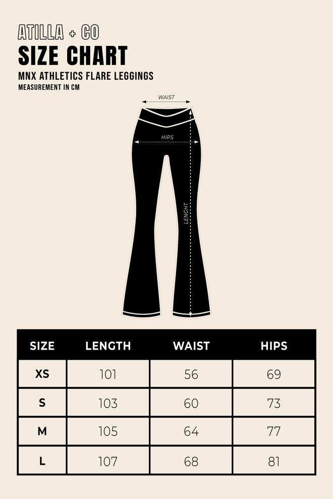 MNX Athletics Flare Leggings