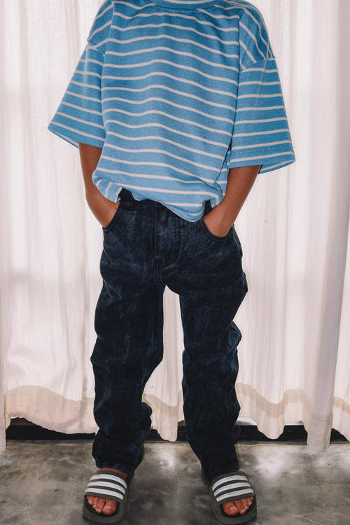 CUBS DENIM KIDS JEANS - VINTAGE BLACK