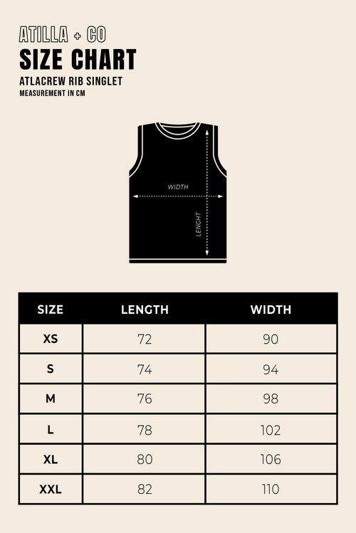 ATLACREW RIB SINGLET