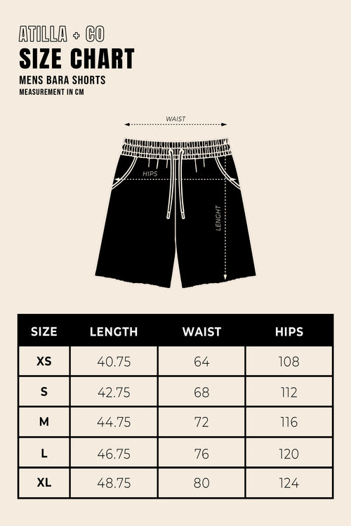 MENS BARA SHORTS