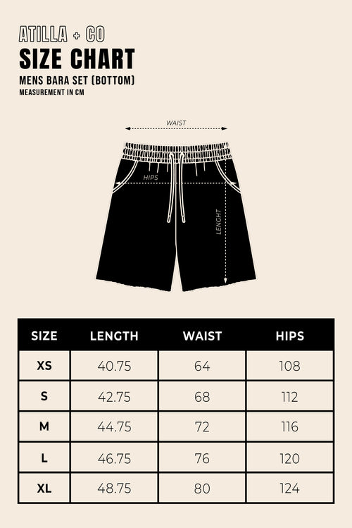 MENS BARA SET