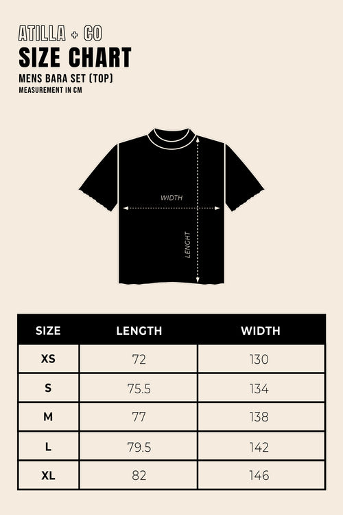 MENS BARA SET