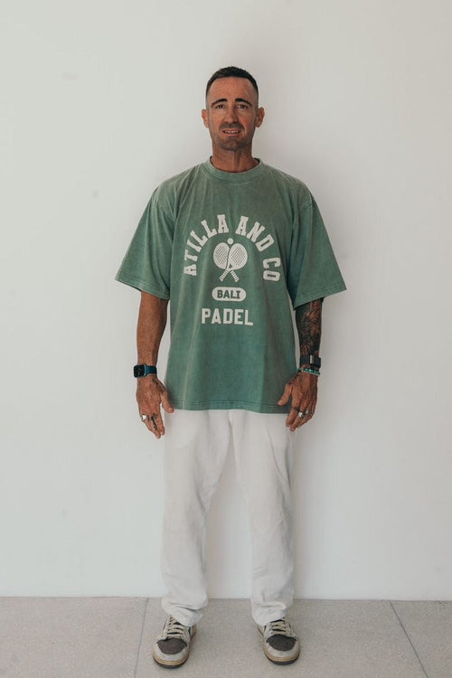 RETRO ATILLA & CO PADEL TEE