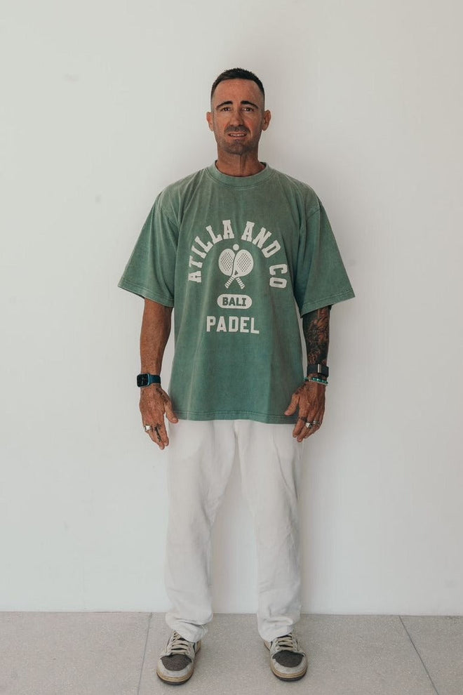 RETRO ATILLA & CO PADEL TEE