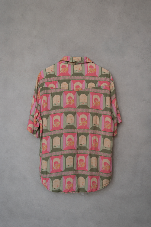 MENS FLAT ART PARTY SHIRT