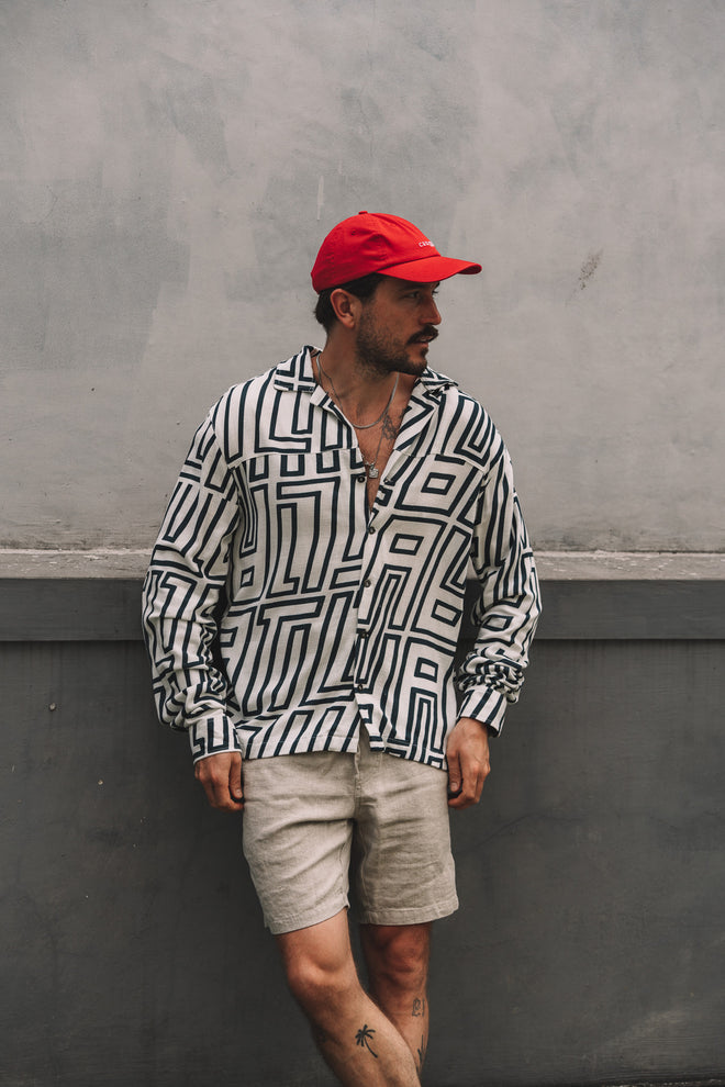 MENS LINEN SHORTS