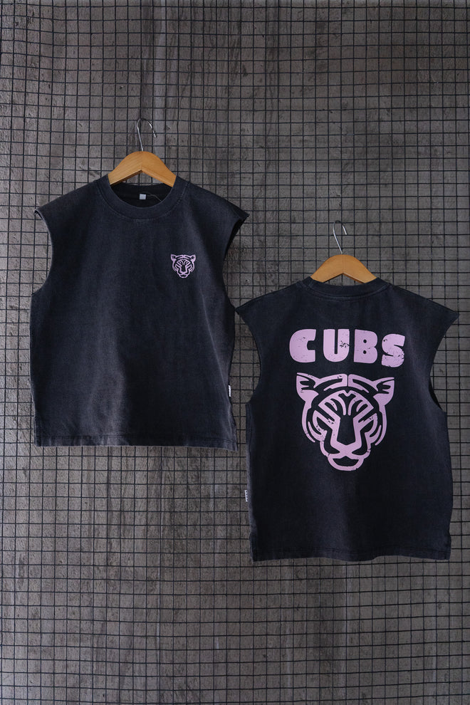 CUBS PANTHER SILICON LOGO TANK