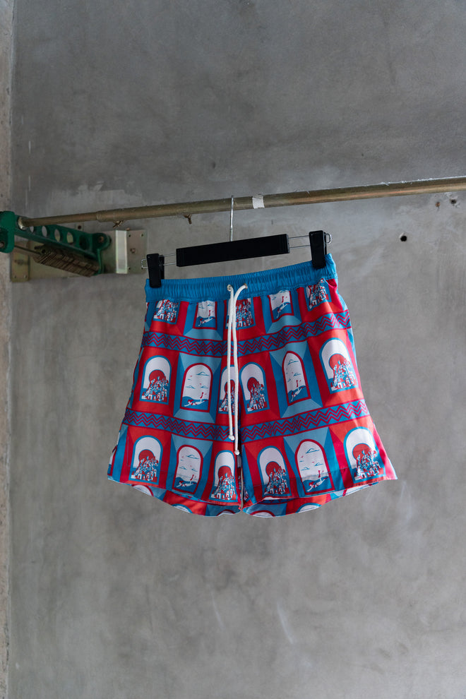 MENS FLAT ART BOARDIES