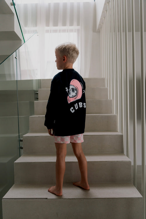 CUBS HELMET PUFF LONGSLEEVE