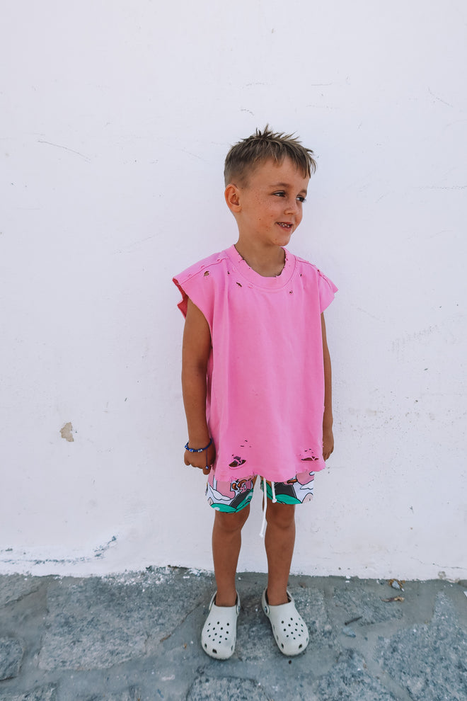 CUBS ZEFI TANK - DISTRESSED