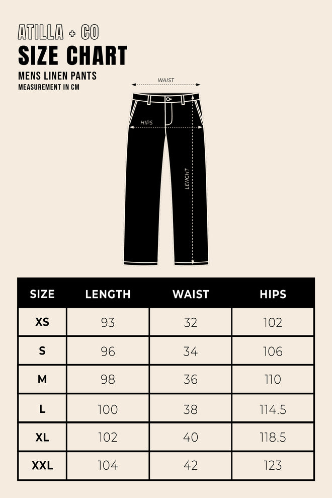 MENS LINEN PANTS