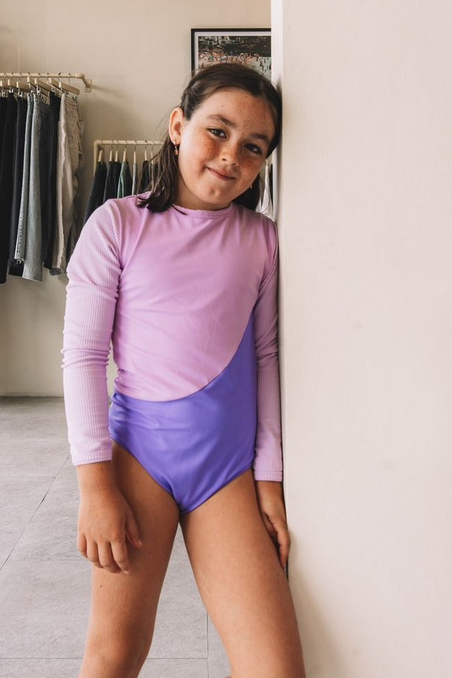 GIRLS 3 TONE KIKO SWIMSUIT